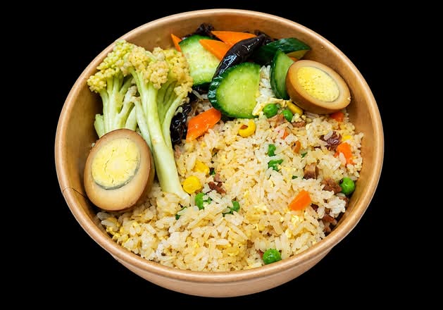 BBQ Pork Egg Fried Rice / 叉燒炒飯
